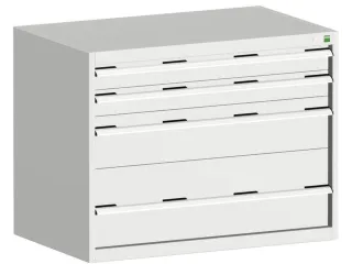 ladekast,HxBxD 800x1050x650mm,4lade(n),lade voor normale belastingen - 1