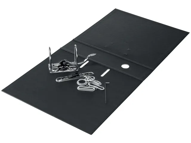 Ordner Leitz 1019 180° Recycle A4 50mm karton zwart