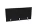 panneau de rehausse,p. table de bureau,MS-gris foncé,