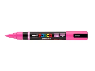 Paintmarker Uni POSCA PC-5BR brushpunt M roze - 2