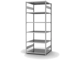 magazijnstelling,grondveld,HxBxD 2500x1060x835mm,vakl. 130kg - 2