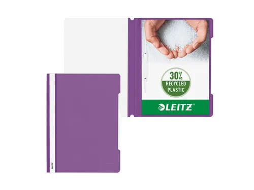 Snelhechter Leitz 4191 standaard A4 violet 30% gerecycled plastic