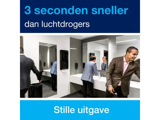 Tork 552508 H5 Elevation PeakServe Continu Handdoek Dispenser Zwart