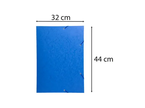 Elastomap met 3 kleppen glanskarton 600gm² A3 Assorti
