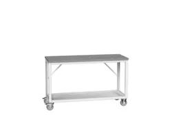 werkbank,verrijdbaar,HxBxD 930x1500x600mm,linoleumblad
