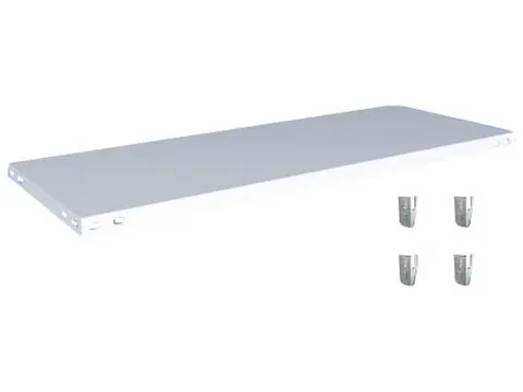 legbord,v. traversestelling,BxD 1300x500mm,vakl. 230kg,staal,RAL7035