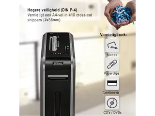 Papiervernietiger Fellowes 125ci Snippers P-4 - 2