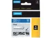 Labeltape Dymo Rhino 18054 19mmx5.5m Vinyl Wit Op Blauw