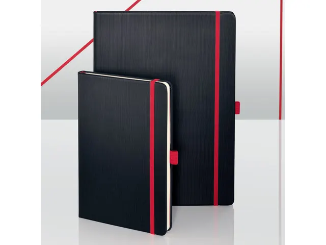 Carnet de note Sigel Conceptum RED Edition hardcover A4 noir quadrill