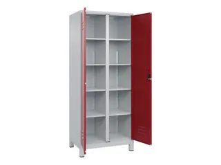 wasgoedverdeelkast,HxBxD 1950x800x500mm,vak B 400mm,cilinderslot - 2