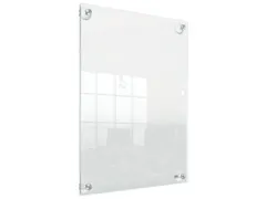 Infobord Nobo Premium Plus A3 acryl wand verplaatsbaar