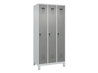 locker voor scheiding van kleding,HxBxD 1950x900x500mm,3vak - 2