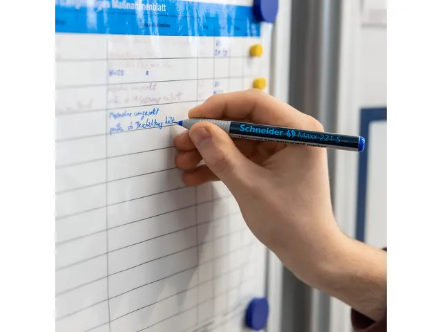 Universele marker Schneider Maxx 221 S non-permanent zwart