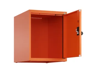 opzetkast,v. locker,1vak.,vak B 400mm,HxBxD 500x400x500mm,draaigrendel - 1