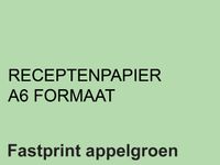 Receptpapier Fastprint A6 80 Gram Appelgroen 2000 Vel