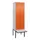locker voor scheiding van kleding,HxBxD 2120x600x815mm,2vak