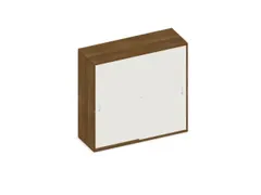 armoire à portes coulissantes HxlxP 1150x1200x430mm 2xsol en bois