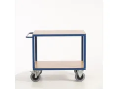 tafelwagen,draagverm. 600kg,2etage(s),laadvl. LxB 1000x700mm,houtetage