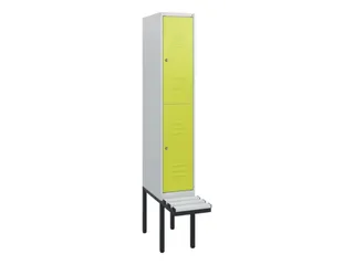 Dubbeldekse dekenkist,HxBxD 1950x300x815mm,1x2vak.,vak B 300mm - 1