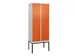 locker voor scheiding van kleding,HxBxD 2120x800x500mm,2vak