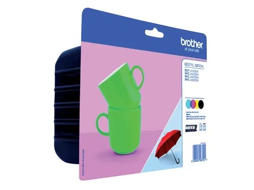 Brother LC-227XL Inktcartridge Zwart & Kleur Voordeelset