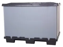 Pallet-Vouwkrat Hxlxb 800X1200X915Mm Kunststof 9Poten