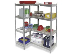 magazijnstelling,hoekstelling,HxBxD 1800x 900/1500x 600mm,vakl. 265kg