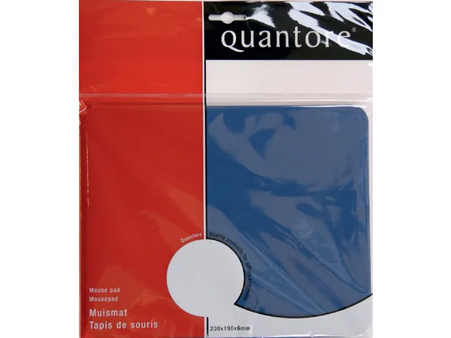 Muismat Quantore 230x190x6mm blauw