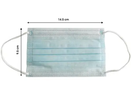 Mondmasker voor kinderen, type IIR, doos van 50 stuks