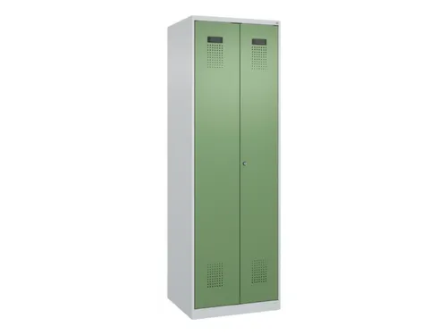 locker voor scheiding van kleding,HxBxD 1850x600x500mm,2vak