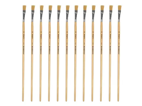 Lyonse penseel Kangaro #12 gelakt hout doos a 12 stuks