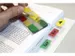Marque-pages Indextabs Info Notes 3x25x38mm support avec clip