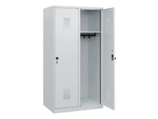 schoollocker,HxBxD 1530x800x500mm,2vak,vak B 400mm,draaigrendel - 1