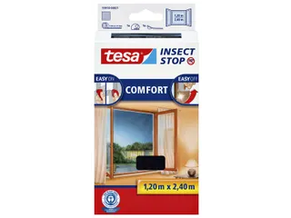 Insectenhor tesa Insect Stop COMFORT buitendraaiende ramen 1,2x2,4m zw - 1