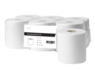 Poetsrol midi recycled tissue 1-laags Pallet 44x6 Rol - 2