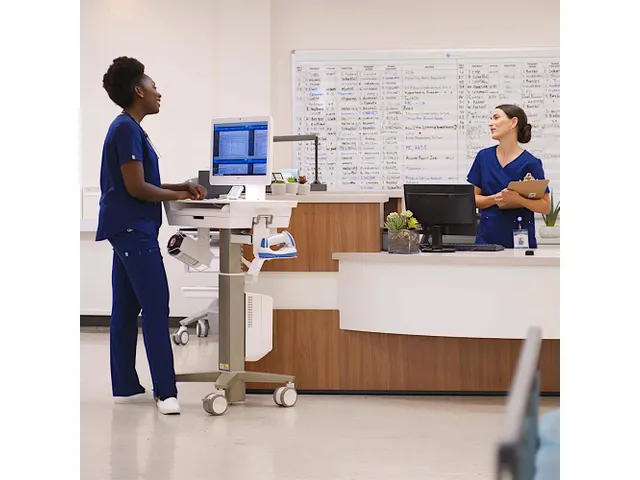 Medische Trolley CareFit Slim 2.0 LCD Cart Zonder Lade