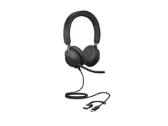 Headset Jabra Evolve2 40 SE USB C/A MS Stereo bedraad