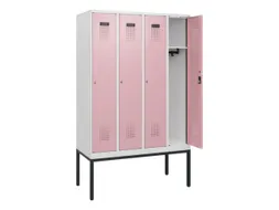 schoollocker,HxBxD 1950x1200x500mm,4vak,vak B 300mm,cil.-slot
