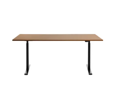 Elektrisch ihv bureau,HxBxD 700-1200x1800x800mm,blad beuken