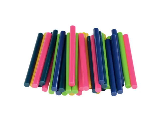 Bâton de colle Rapid 7mm 5 couleurs assorti 36 pièces