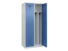 locker voor scheiding van kleding,HxBxD 1850x800x500mm,2vak