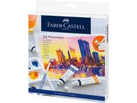 Waterverf Faber-Castell 24 stuks assorti kleuren