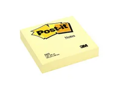 Memoblok 3M Post-it 563 101x101mm geel