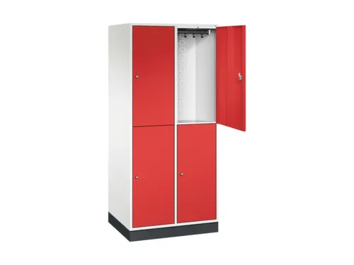 grootvolume garderobekast,HxBxD 1950x820x600mm,2x2vak.,vak B 360mm