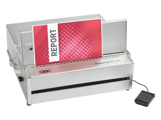 elektrische inbindmachine Magnapunch Elite tot 30 vel A4/A5