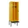 locker met bank,voor scheiding van kleding,HxBxD 2120x600x815mm,2vak