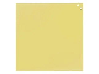 Glasmagneetbord Naga 45x45cm geel - 1