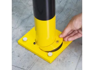 Aanrijdbeschermingsbeugel Wegneembaar 350x1000mm Met Kunststofcoating - 3