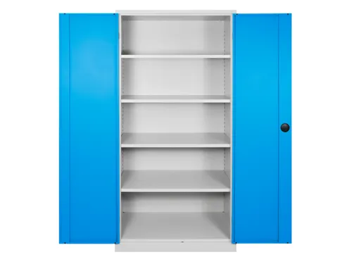 universele kast,HxBxD 1950x920x500mm,4xStalen bodem,duwstangsluiting