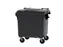 Container 1100 Liter Vlak Deksel Grijs